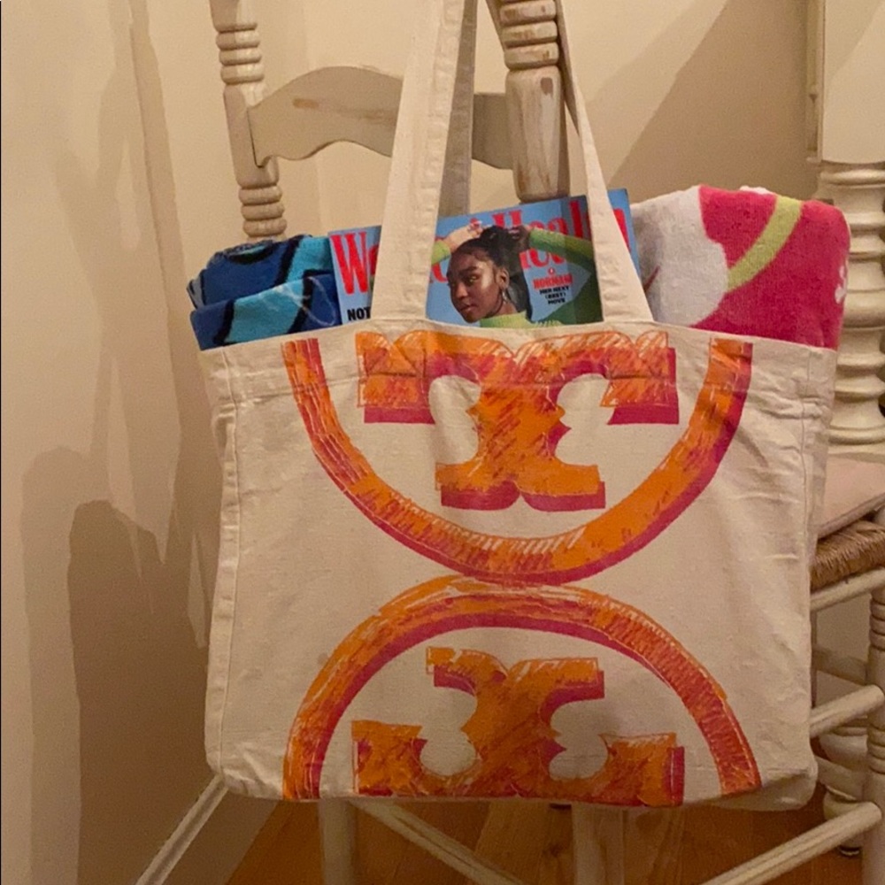 Tory Burch canvas tote